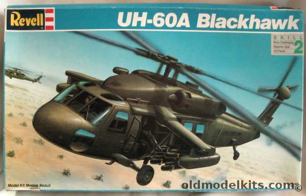 Revell 1/48 Sikorsky UH-60A Blackhawk - US Army or US Customs, 4343 plastic model kit